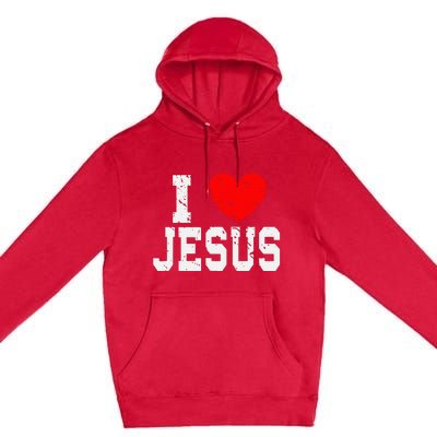 Faith Religious Christianity Jesus Lord Jesus Premium Pullover Hoodie