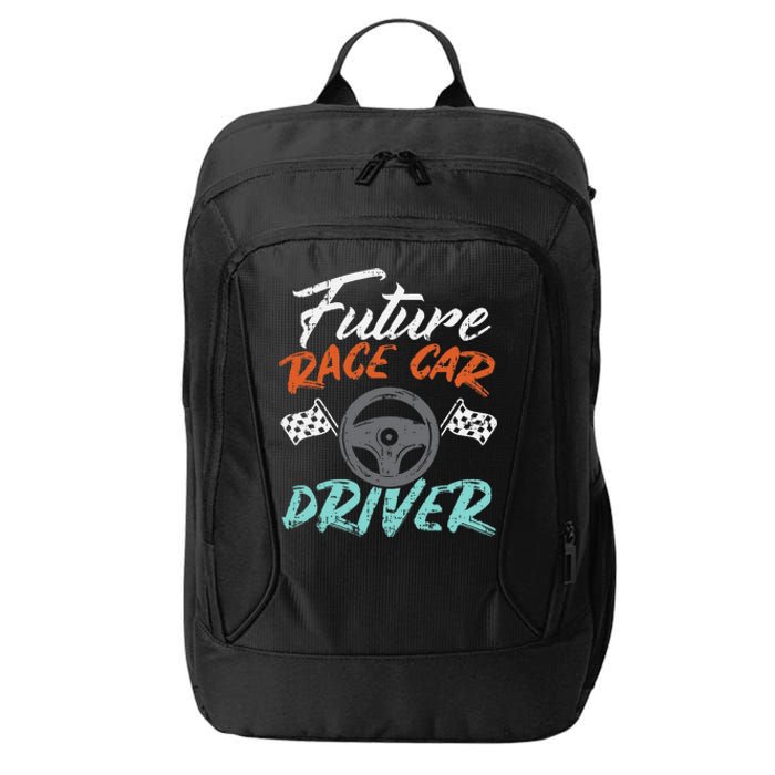 Future Race Car Driver Cute Racing Racer City Backpack