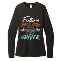 Future Race Car Driver Cute Racing Racer Womens CVC Long Sleeve Shirt