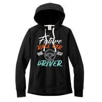 Future Race Car Driver Cute Racing Racer Women's Fleece Hoodie