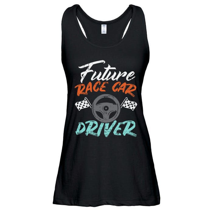 Future Race Car Driver Cute Racing Racer Ladies Essential Flowy Tank