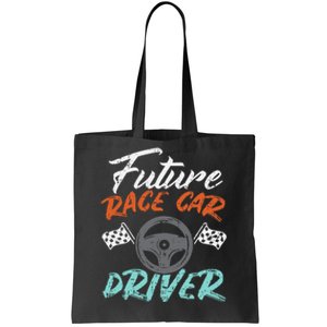 Future Race Car Driver Cute Racing Racer Tote Bag