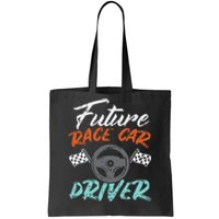 Future Race Car Driver Cute Racing Racer Tote Bag