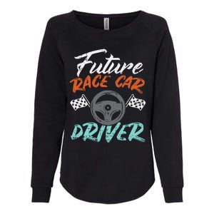 Future Race Car Driver Cute Racing Racer Womens California Wash Sweatshirt