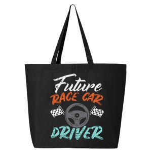 Future Race Car Driver Cute Racing Racer 25L Jumbo Tote