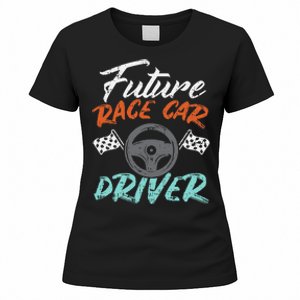 Future Race Car Driver Cute Racing Racer Women's T-Shirt