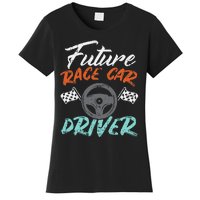 Future Race Car Driver Cute Racing Racer Women's T-Shirt