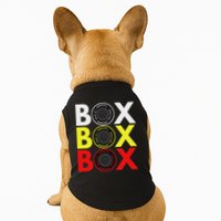 Formula Racing Car Box Box Box Radio Call To Pitbox Car Race Doggie Tank