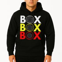 Formula Racing Car Box Box Box Radio Call To Pitbox Car Race Hoodie