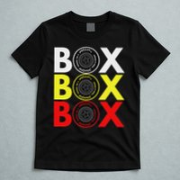 Formula Racing Car Box Box Box Radio Call To Pitbox Car Race T-Shirt