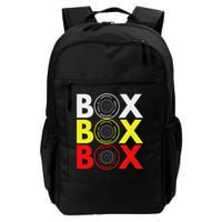 Formula Racing Car Box Box Box Radio Call To Pitbox Car Race Backpack