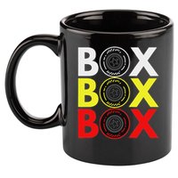 Formula Racing Car Box Box Box Radio Call To Pitbox Car Race 11oz C Handle Ceramic Mug