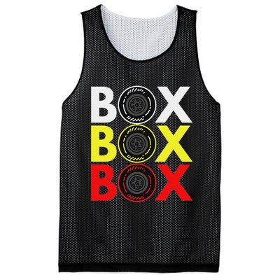 Formula Racing Car Box Box Box Radio Call To Pitbox Car Race Mesh Reversible Basketball Jersey Tank