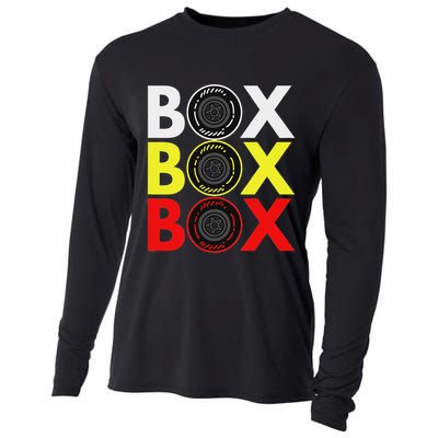 Formula Racing Car Box Box Box Radio Call To Pitbox Car Race Cooling Performance Long Sleeve Crew