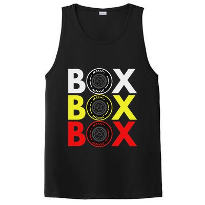 Formula Racing Car Box Box Box Radio Call To Pitbox Car Race PosiCharge Competitor Tank