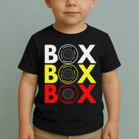 Formula Racing Car Box Box Box Radio Call To Pitbox Car Race Toddler T-Shirt