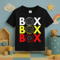 Formula Racing Car Box Box Box Radio Call To Pitbox Car Race Toddler T-Shirt