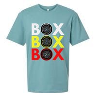 Formula Racing Car Box Box Box Radio Call To Pitbox Car Race Sueded Cloud Jersey T-Shirt