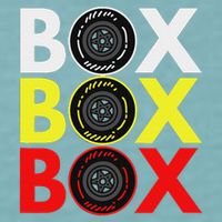 Formula Racing Car Box Box Box Radio Call To Pitbox Car Race Sueded Cloud Jersey T-Shirt
