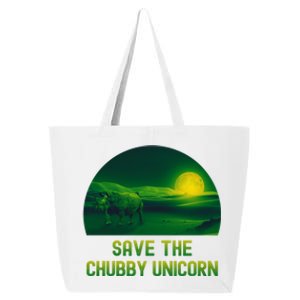 Funny Rhino Chibby Unicorns Save The Chubby Unicorn Great Gift 25L Jumbo Tote