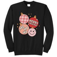 Festive Retro Christmas Bauble Ho Ho Ho Holiday Sweatshirt