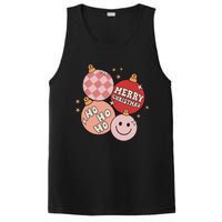 Festive Retro Christmas Bauble Ho Ho Ho Holiday PosiCharge Competitor Tank