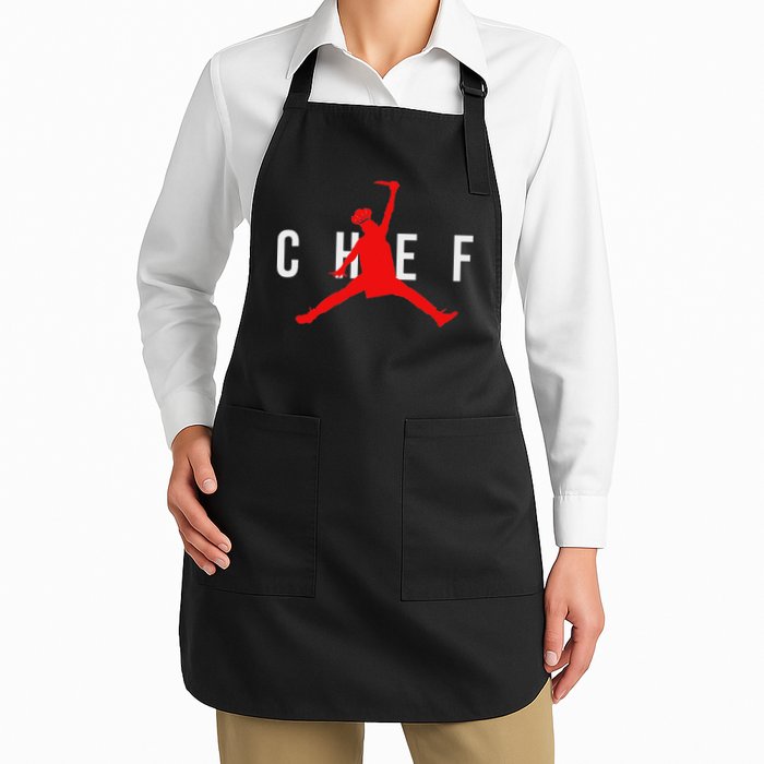 Funny Restaurant Chef Jumping Chef Knife Apron