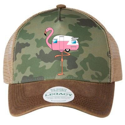 Flamingo RV Camper Legacy Tie Dye Trucker Hat