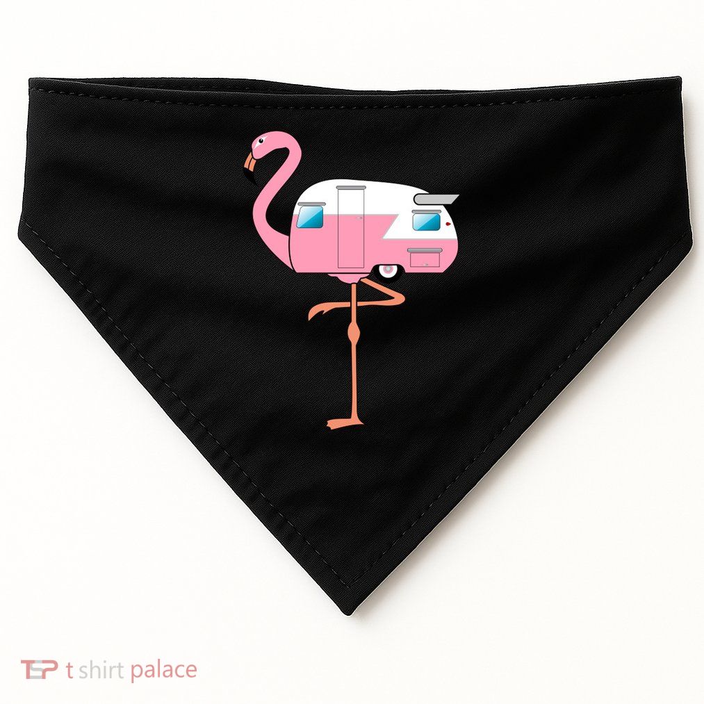 Flamingo RV Camper USA-Made Doggie Bandana