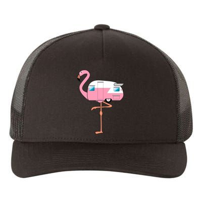 Flamingo RV Camper Yupoong Adult 5-Panel Trucker Hat