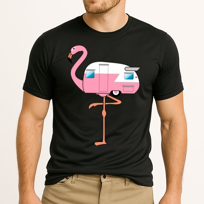 Flamingo RV Camper Performance Shirt