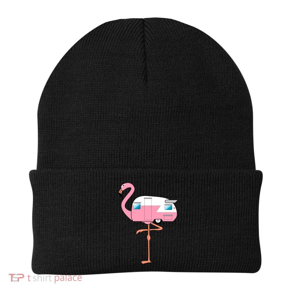 Flamingo RV Camper Beanie