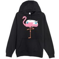 Flamingo RV Camper Premium Pullover Hoodie