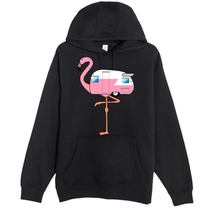 Flamingo RV Camper Premium Pullover Hoodie