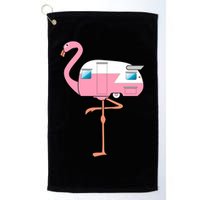 Flamingo RV Camper Golf Towel