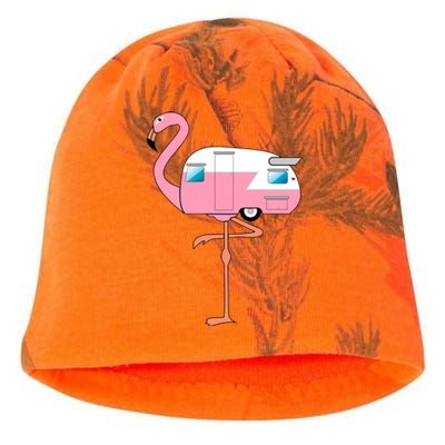 Flamingo RV Camper Kati - Camo Knit Beanie