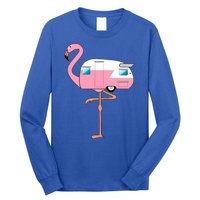 Flamingo RV Camper Long Sleeve Shirt