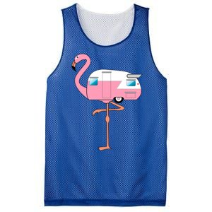 Flamingo RV Camper Mesh Reversible Basketball Jersey Tank