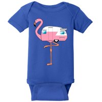 Flamingo RV Camper Baby Bodysuit