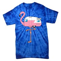 Flamingo RV Camper Tie-Dye T-Shirt