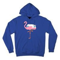 Flamingo RV Camper Tall Hoodie