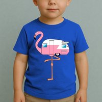 Flamingo RV Camper Toddler T-Shirt
