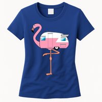 Flamingo RV Camper Womens T-Shirt