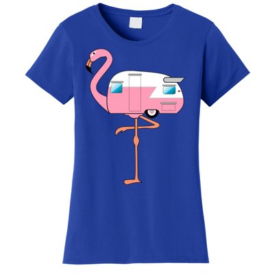 Flamingo RV Camper Women's T-Shirt