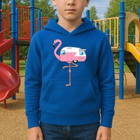 Flamingo RV Camper Kids Hoodie