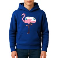 Flamingo RV Camper Kids Hoodie
