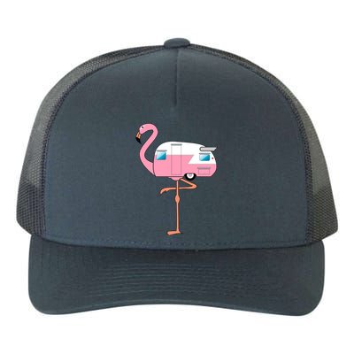 Flamingo RV Camper Yupoong Adult 5-Panel Trucker Hat