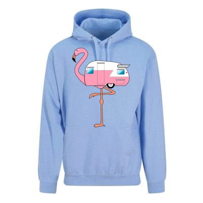 Flamingo RV Camper Unisex Surf Hoodie