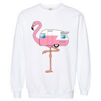 Flamingo RV Camper Garment-Dyed Sweatshirt