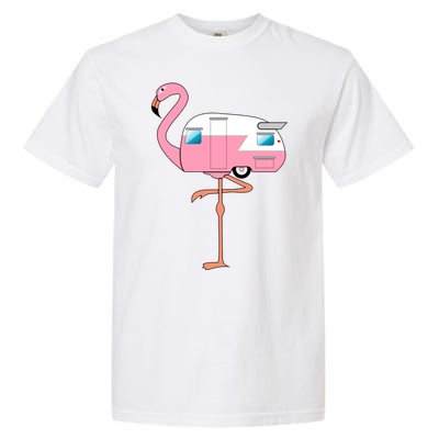 Flamingo RV Camper Garment-Dyed Heavyweight T-Shirt